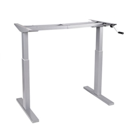 Flexispot H2S Höhenverstellbarer Schreibtisch Kurbelverstellbares Tischgestell, Passt für Alle Gängigen Tischplatten. - 1